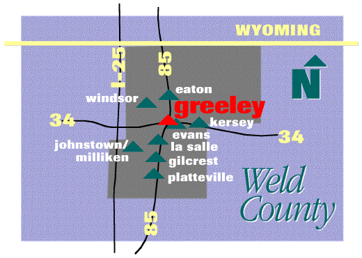 Weld County map in gif format.